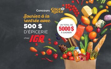 IGA - Concours 35e Coup De Pouce x IGA
