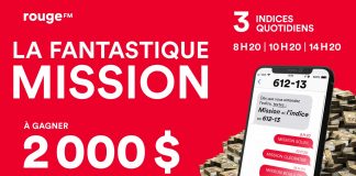 Rouge FM - Concours La Fantastique Mission