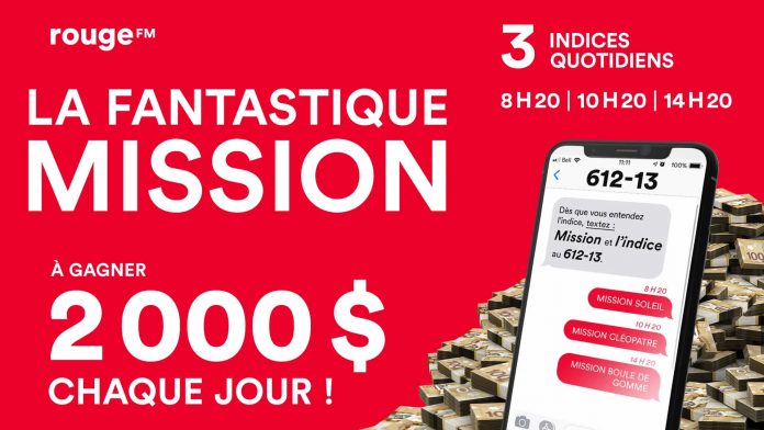 Rouge FM - Concours La Fantastique Mission