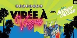 Concours Noovo La Semaine Des 4 Julie Virée à Vegas avec Julius Bloody Caesar