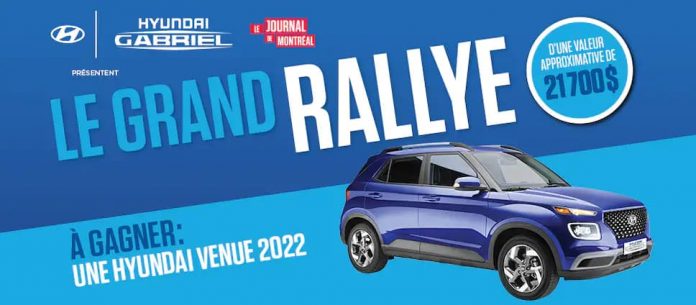 Concours Le Grand Rallye Journal De Montréal 2021 Concours Le Grand Rallye Journal De Montréal 2021