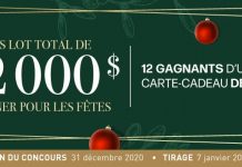 Concours Linen Chest Gros Lot Des Fêtes 2020