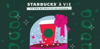Concours Starbucks À Vie 2023