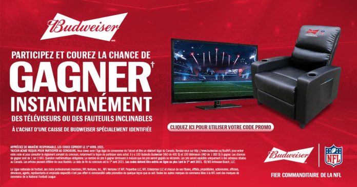 Concours Budweiser.ca BUD NFL 2021