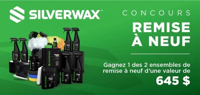 Concours Silverwax RPMWeb.ca 2022
