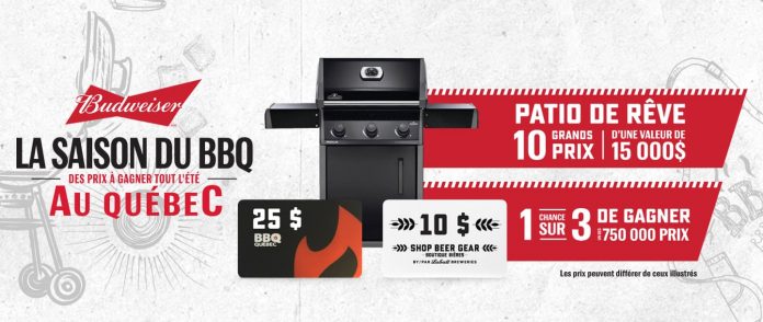 Concours Budweiser.ca La Saison Du BBQ 2021