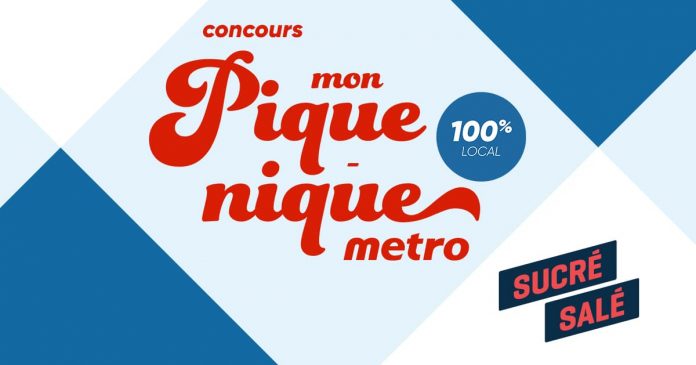 Concours Mon Pique-Nique Métro de Sucré Salé 2021