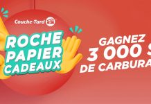 Concours Couche Tard Roche Papier Cadeaux Essence 2022