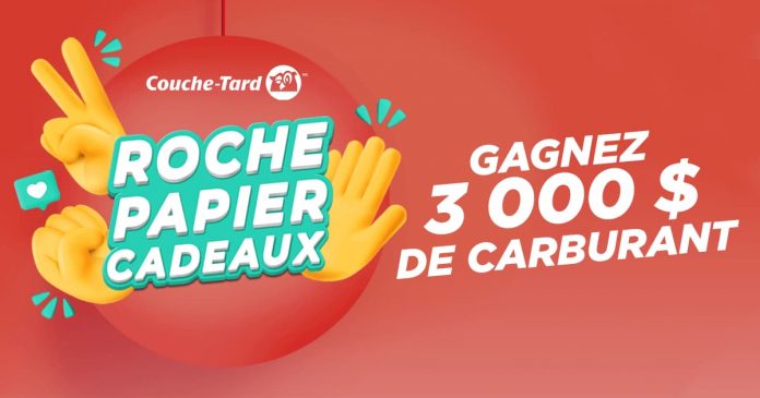 Concours Couche Tard Roche Papier Cadeaux Essence 2022