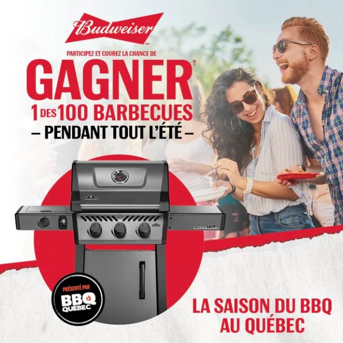 Concours Budweiser BBQ Tout l'Été 2022