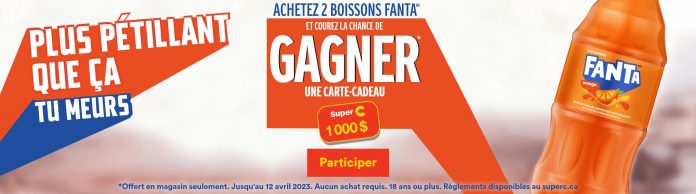 Concours SuperC.ca Fanta 2023 Concours SuperC.ca Fanta 2023