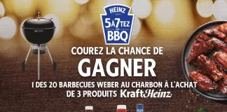 Concours SuperC.ca Heinz 5à7tez vos BBQ 2023