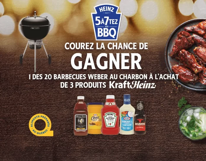 Concours SuperC.ca Heinz 5à7tez vos BBQ 2023