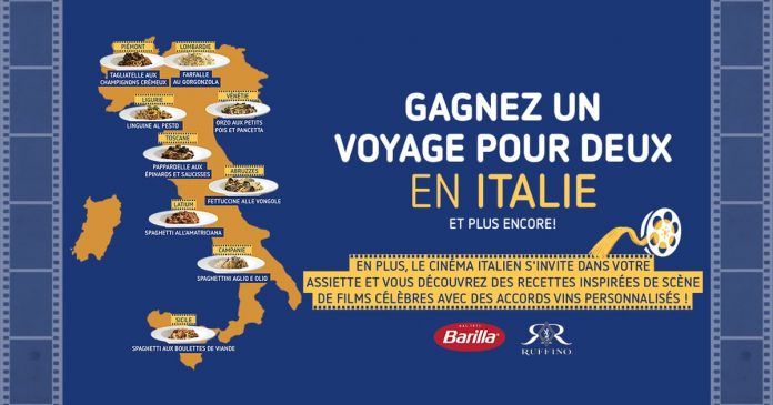 Concours Barilla Cinéma 2023