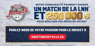 Concours Kraft Hockeyville Canada 2025