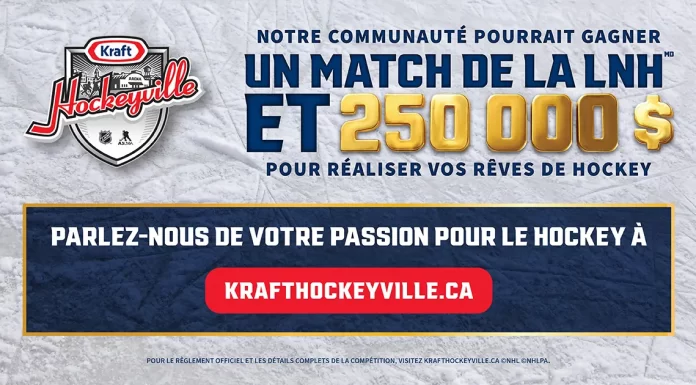Concours Kraft Hockeyville Canada 2025 Concours Kraft Hockeyville Canada 2025