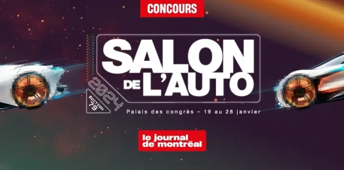 Journal de Montréal: Concours Salon de l'Auto de Montréal 2024