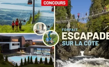 Concours Journal de Québec Escapade sur la Côte 2024