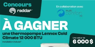 Concours Raddar Multi-Confort FP 2026
