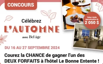 Concours Bel Âge Célébrez l'Automne 2024