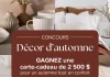 Concours Linen Chest Décor d'Automne 2024