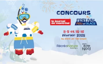 Concours Journal de Montréal Festival Feu et Glace de Repentigny 2025