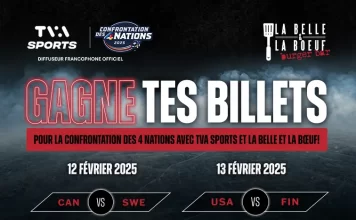 Concours TVA Sports Confrontation des 4 Nations 2025