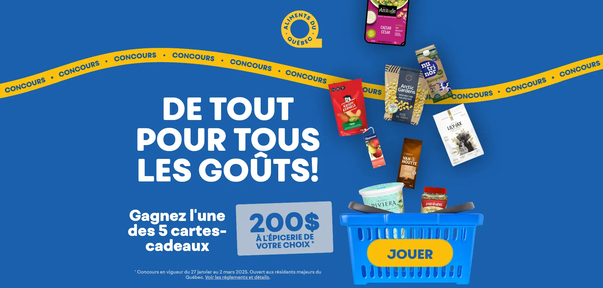 Concours Aliments Du Québec De Tout Pour Tous Les Goûts 2025 Concours