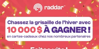 Concours Raddar 10 000$ À Gagner En Cartes-Cadeaux 2025