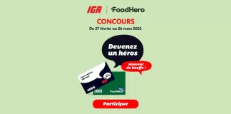 Concours IGA x FoodHero 2025