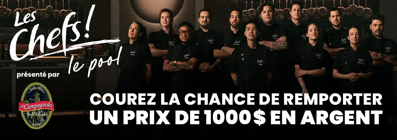 Concours Radio-Canada Les Chefs Le Pool 2025 - Concours Au Québec