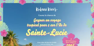 Concours Bikini Village Gagne Un Voyage À Sainte- Lucie 2025