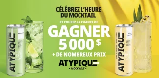 Concours Célébrez l'Heure Du Mocktail d'Atypique 2025