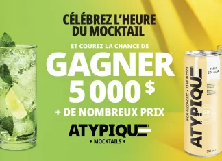 Concours Célébrez l'Heure Du Mocktail d'Atypique 2025