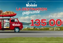 Concours La Destination Gagnante Voisin 2025