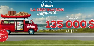 Concours La Destination Gagnante Voisin 2025