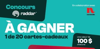 Concours Raddar Normandin 2025 (Raddar.ca/Concours)