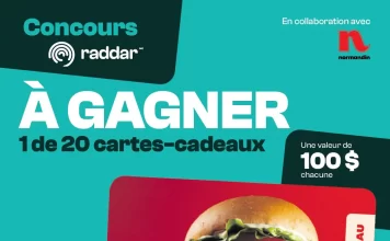 Concours Raddar Normandin 2025 (Raddar.ca/Concours)