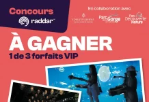 Concours Raddar Parc De La Gorge 2025 (Raddar.ca/Concours)