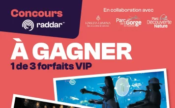 Concours Raddar Parc De La Gorge 2025 (Raddar.ca/Concours)