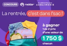 Concours Raddar La Rentrée 2025 (Raddar.ca/Concours)