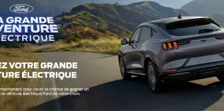 Concours La Grande Aventure Électrique Ford 2025