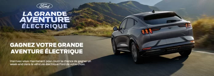Concours La Grande Aventure Électrique Ford 2025