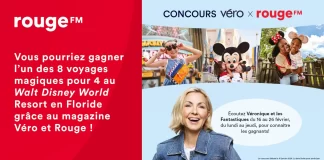 Concours Véro x Rouge FM x Disney 2026