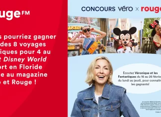 Concours Véro x Rouge FM x Disney 2026