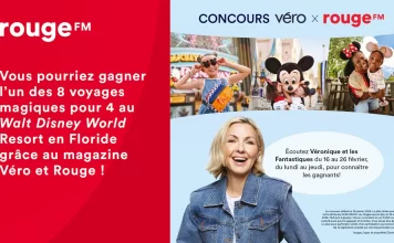 Concours Véro x Rouge FM x Disney 2026