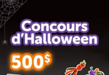 Concours d'Halloween Mondou 2025