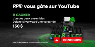 Concours RPM Vous Gâte Sur YouTube 2025