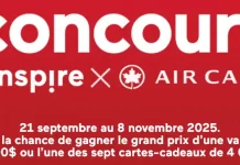 Concours SAQ Envolez-Vous Avec Air Canada 2025