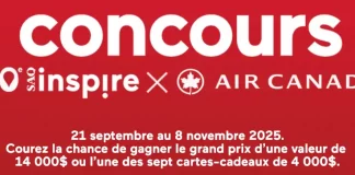 Concours SAQ Envolez-Vous Avec Air Canada 2025